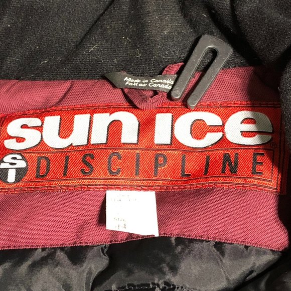Vintage Sun Ice Conv. Ski/Snow Jacket/Vest/Hood-Sz L - Picture 5 of 15